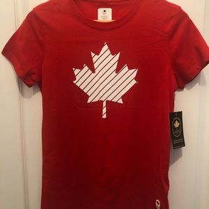 NWT - Red Team Canada T-Shirt from Hudson’s Bay